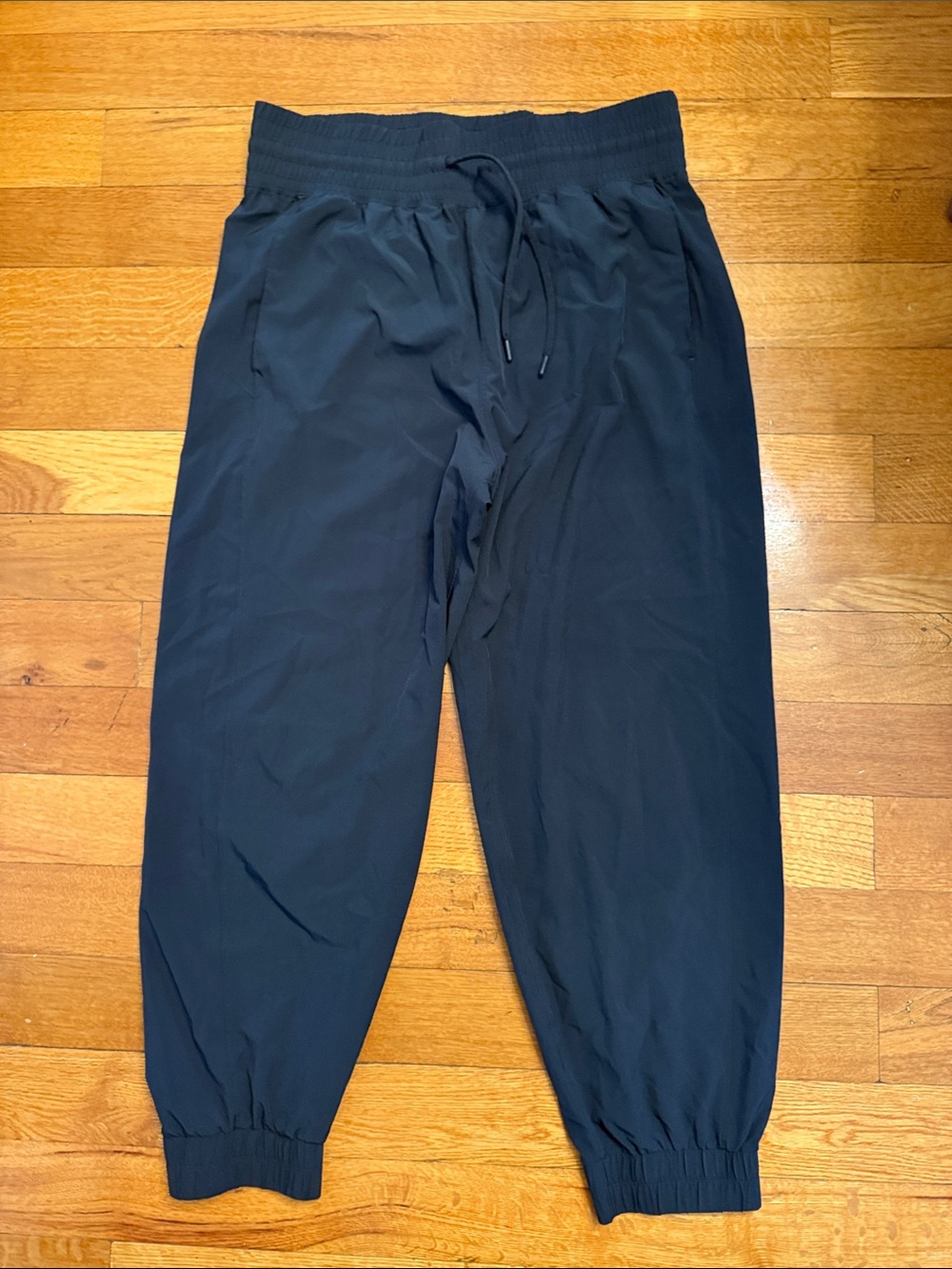 YPB Abercrombie & Fitch women’s Black Athletic Joggers with Elastic Waist large